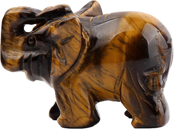Yellow tiger eye elephant  - فيل التايجر اي