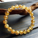 yellow hotel quartz bracelets - إسوارة الروتيل كوارتز الذهبي
