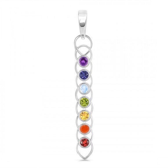 Chakra Pendant - قلادة موازنة الشاكرات السبعة