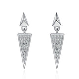 Moissanite Diamond Earring- -حلق الماس الموزنايت