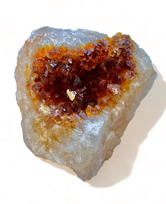 Citrine Fire - حجر السترين الخام