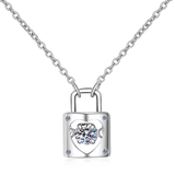 Moissanite Diamond Necklace  قلادة الماس الموزنايت