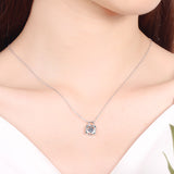 Moissanite Diamond Necklace  قلادة الماس الموزنايت