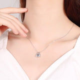 Moissanite Diamond Necklace  قلادة الماس الموزنايت