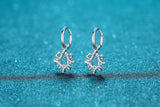 Moissanite Diamond Earring- -حلق الماس الموزنايت