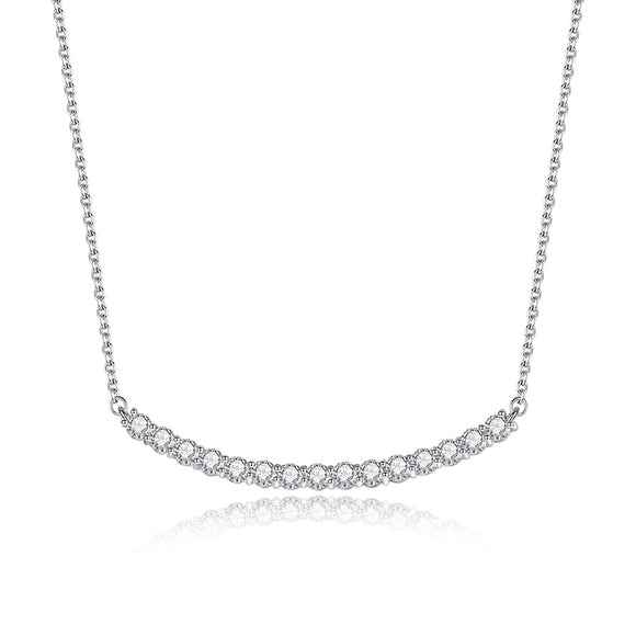 Moissanite Necklace- قلادة  الماس الموزنايت