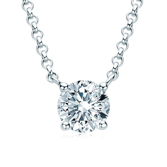 Moissanite Necklace- قلادة الماس الموزنايت