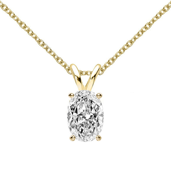Moissanite Necklace- قلادة الماس الموزنايت