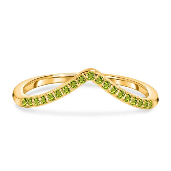 Peridot Raw Crystal Ring- خاتم حجر الزبرجد | حجر تحقيق الاهداف وتوحيد النوايا