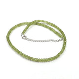 Peridot Beads- قلادة حجر الزبرجد