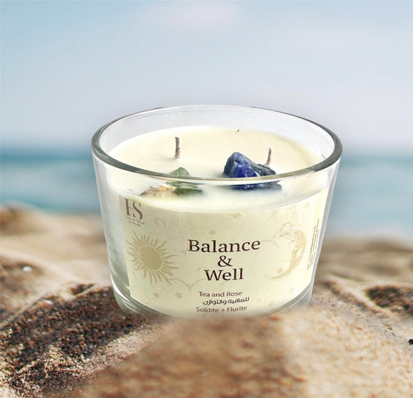 Tea and Rose | balance and well | للعافية والاتزان