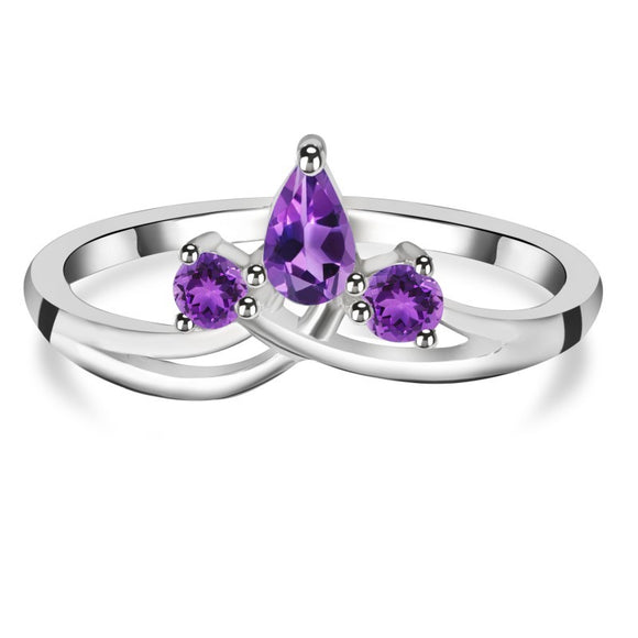 Amethyst Ring - خاتم الأمثيست | حجر الحاسة السادسة والأفكار الخلاقة والحماية