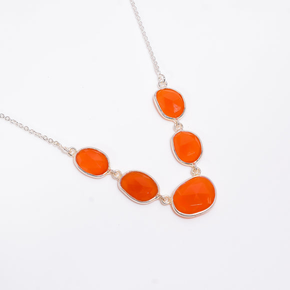 Carnelian Necklace -قلادة الكارنيليان