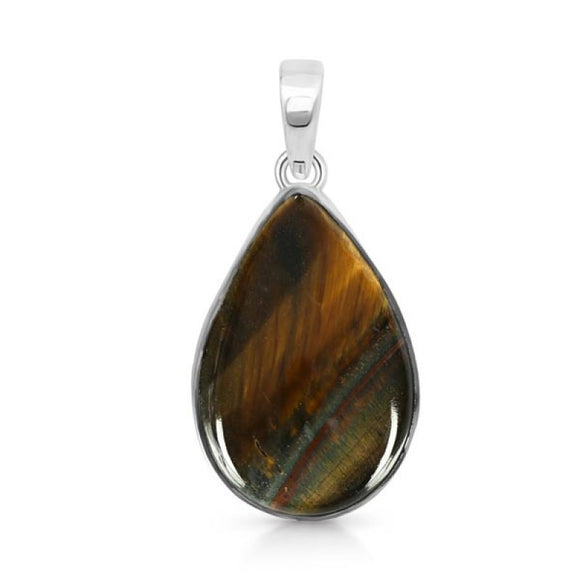 Tiger Eye Pendant-قلادة حجر عين النمر