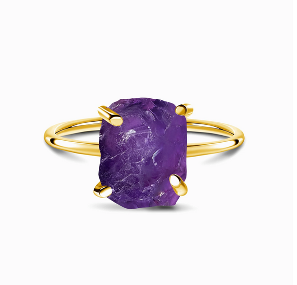 Amethyst  Ring - خاتم حجر الأمثيست