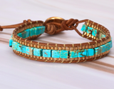 Turquoise Bracelet  - اسوارة حجر الفيروز | تقبل الذات، الفرادة، التميز