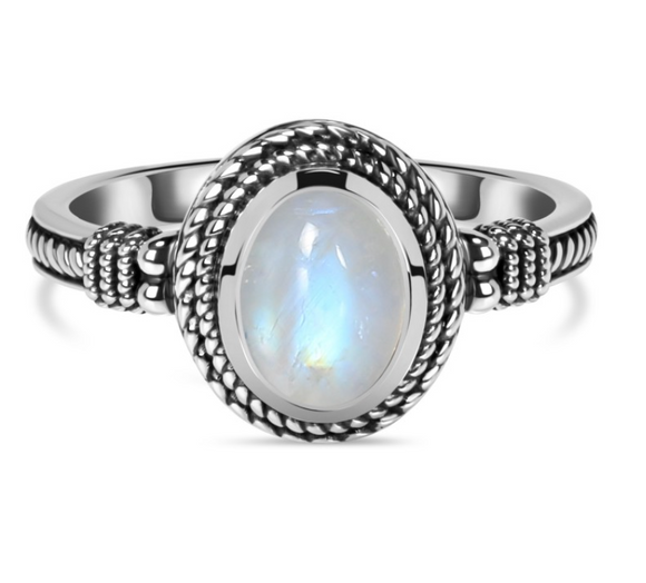 Moonstone  Ring  - خاتم حجر القمر