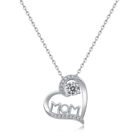 Moissanite Diamond Necklace  قلادة الماس الموزنايت