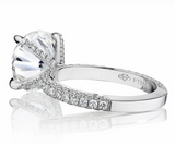 Queen Diamond Moissanite Ring  | 3 carat -  خاتم الماس موزنايت