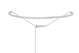 Moissanite Diamond Tennis Necklace | 0.03  carat |  قلادة الماس الموزنايت تنس