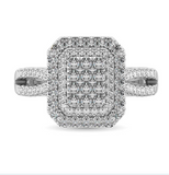 Moissanite Diamond Ring - خاتم الماس موزنايت