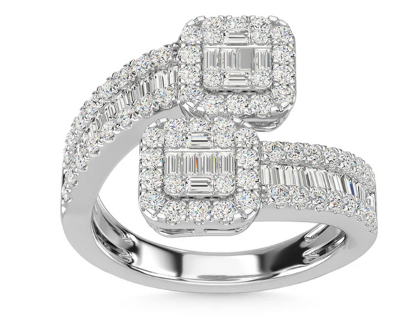 Moissanite Diamond Ring - خاتم الماس موزنايت