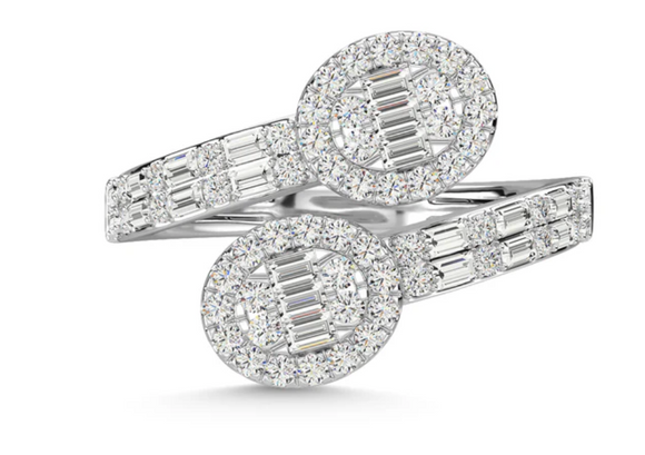 Moissanite Diamond Ring - خاتم الماس موزنايت