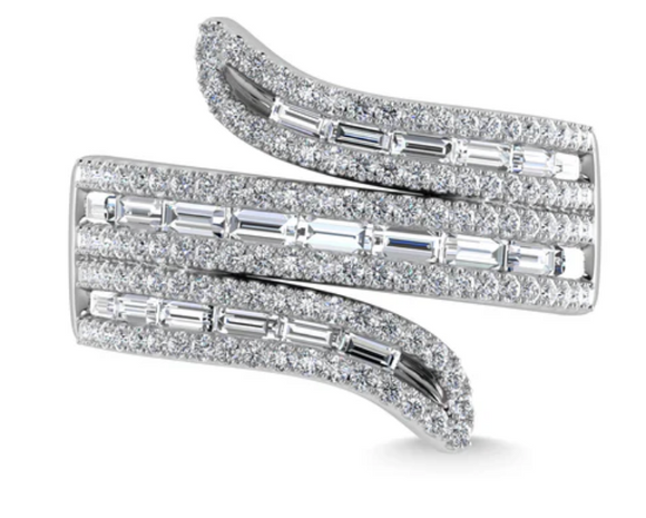 Moissanite Diamond Ring - خاتم الماس موزنايت