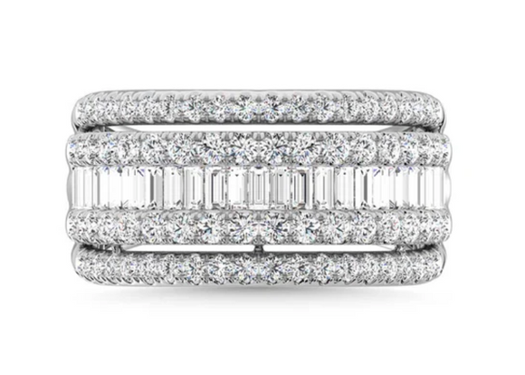 Moissanite Diamond Ring - خاتم الماس موزنايت