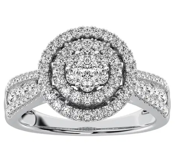 Moissanite Diamond Ring Limited edition - خاتم الماس موزنايت
