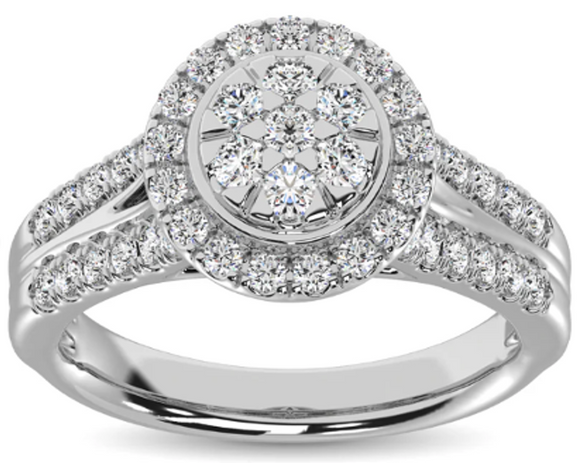 Moissanite Diamond Ring Precious  - خاتم الماس موزنايت