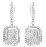 Moissanite Diamond Earring- -حلق الماس الموزنايت