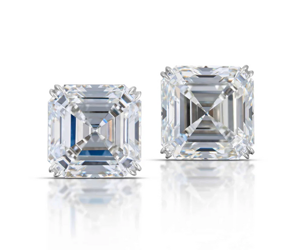 Moissanite Diamond Earrings | - حلق الماس الموزنايت