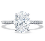 5 CARAT | OVAL | Moissanite Diamond Ring - خاتم الماس موزنايت