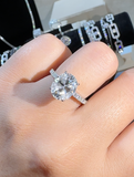 5 CARAT | OVAL | Moissanite Diamond Ring - خاتم الماس موزنايت