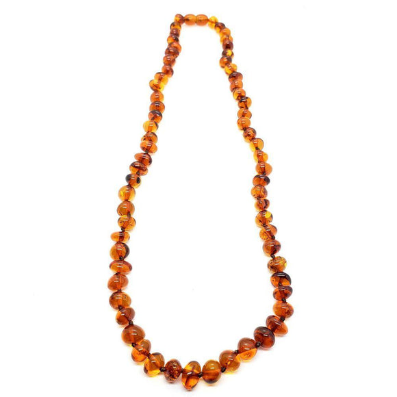 baby necklace chips- قلادة العنبر للأطفال