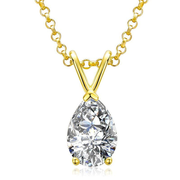Moissanite Necklace- قلادة الماس الموزنايت