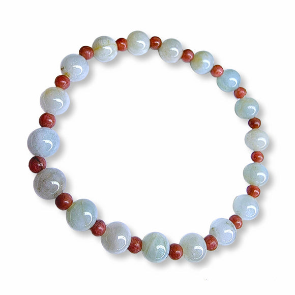 jade+rhodonite - حجر الجاد والرودنايت