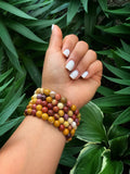 اسوارة حجر الموكايت - mookaite Bracelet