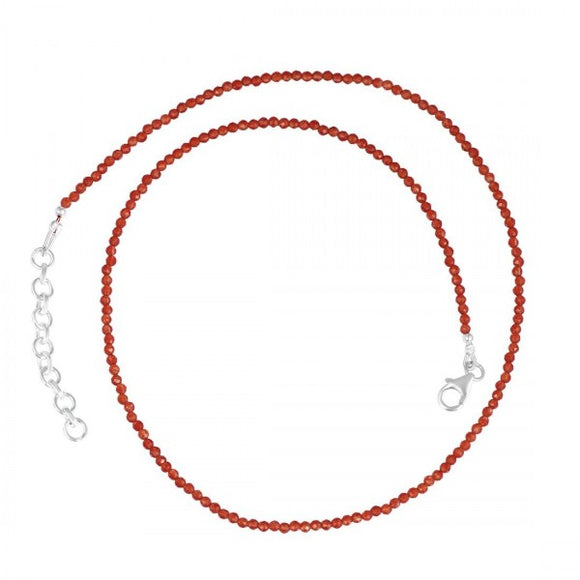 Carnelian Beads - قلادة الكارنيليان
