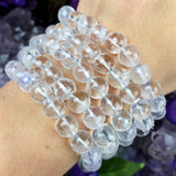 clear quartz bracelet - إسوارة الكلير كوارتز