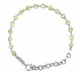 Peridot Bracelet - اسوارة الزبرجد