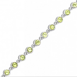 Peridot Bracelet - اسوارة الزبرجد