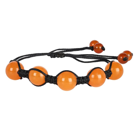 Carnelian Beaded Bracelet -إسوارة الكارنيليان