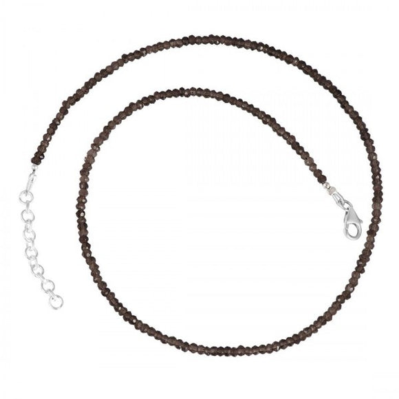 قلادة السموكي كوارتز - Smoky Beads