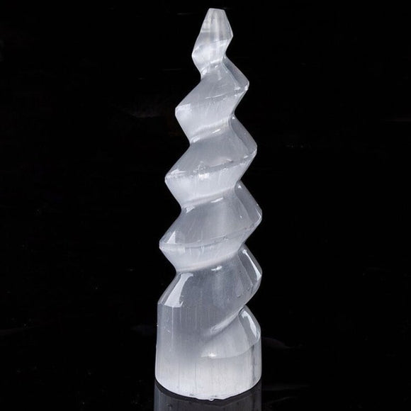 selenite spiral - لولب حجر السيلينيت