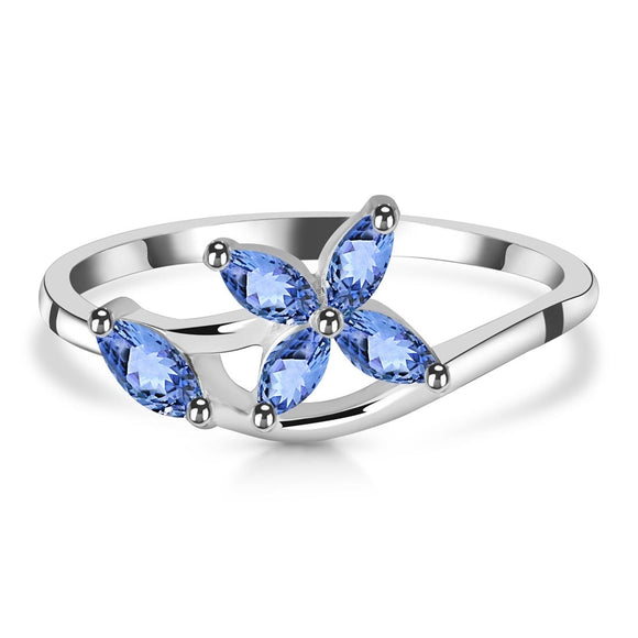 Tanzanite Ring - خاتم التنزنايت